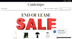 Desktop Screenshot of contempocollection.com.au