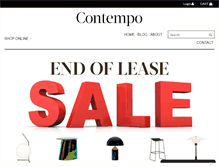 Tablet Screenshot of contempocollection.com.au